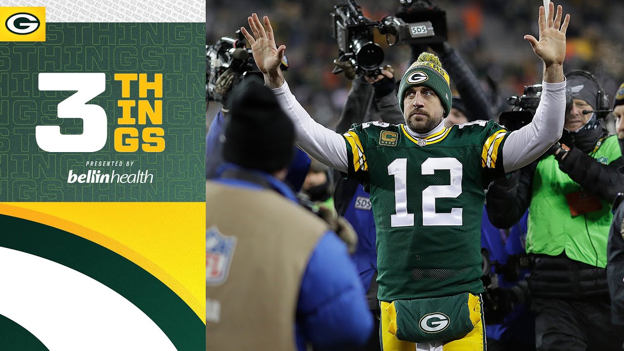 Three Things: Reflections On Aaron Rodgers