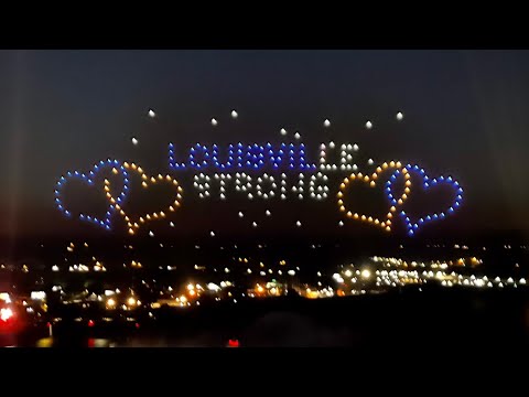 Thunder Over Louisville Honors Mass Shooting Victims During Drone Show