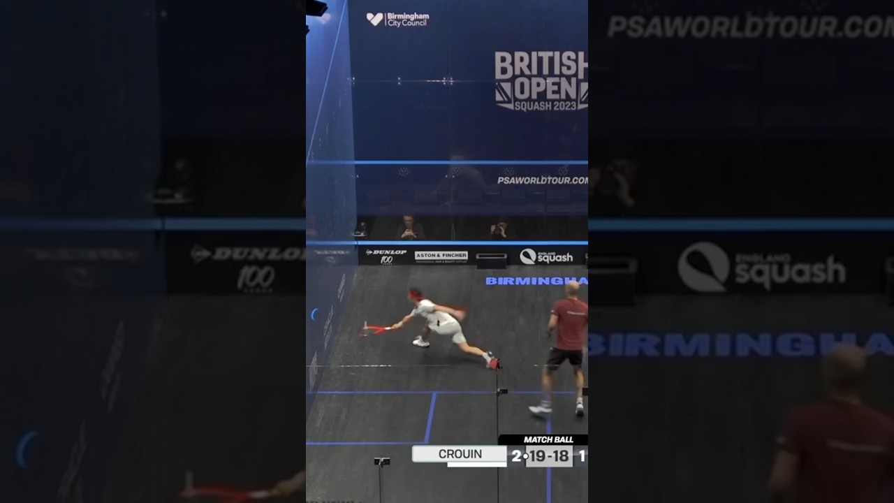 Top Quality Squash In This 4th Game Tie Break 🤯