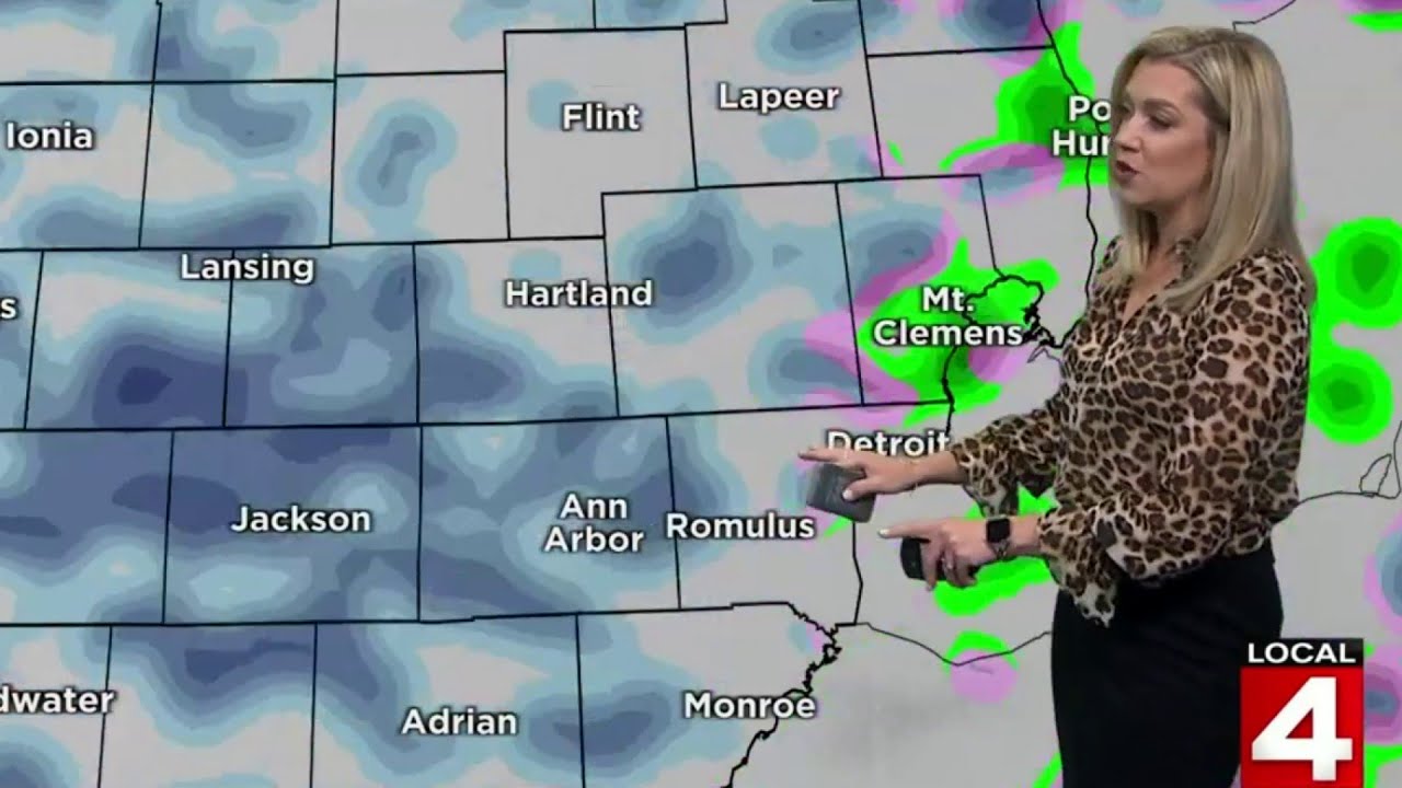 Tracking Rain, Flurries Across Metro Detroit On Monday: What To Expect And When | Detroit News