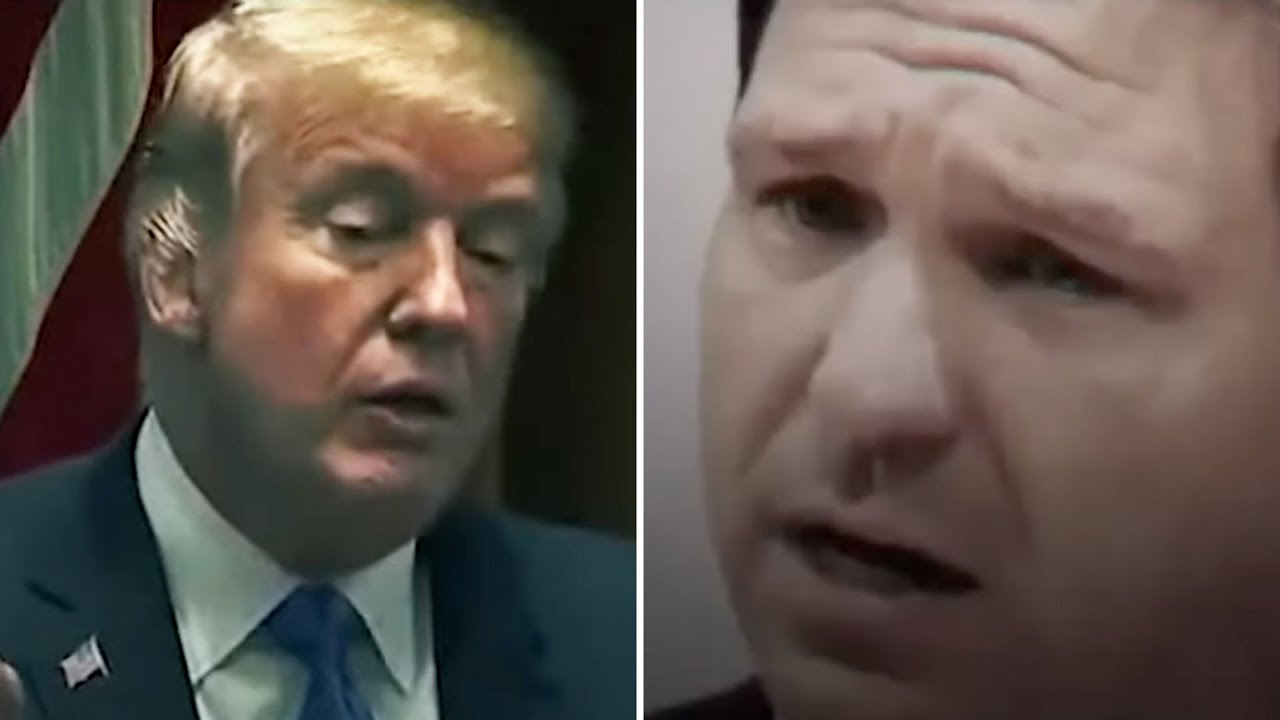 Trump And Desantis Attack Each Other