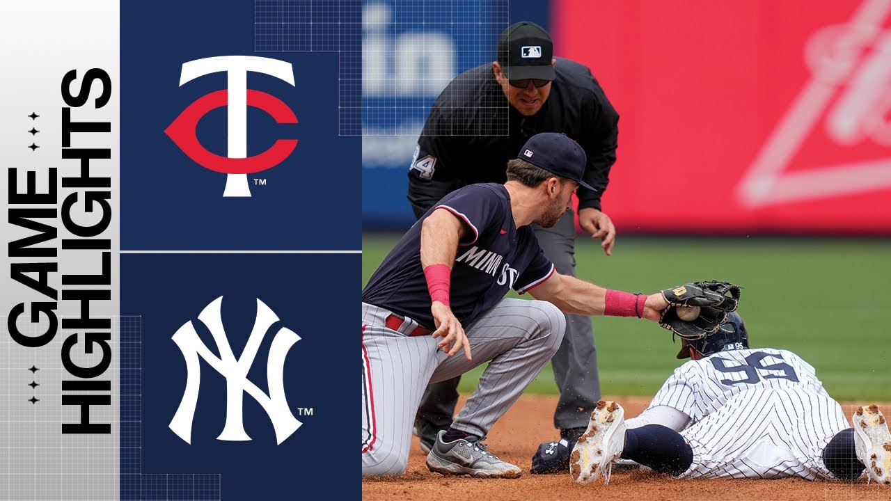 Twins Vs. Yankees Game Highlights (4/16/23) | Mlb Highlights