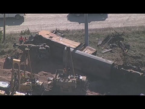 Two People Injured In Texas Train Derailment