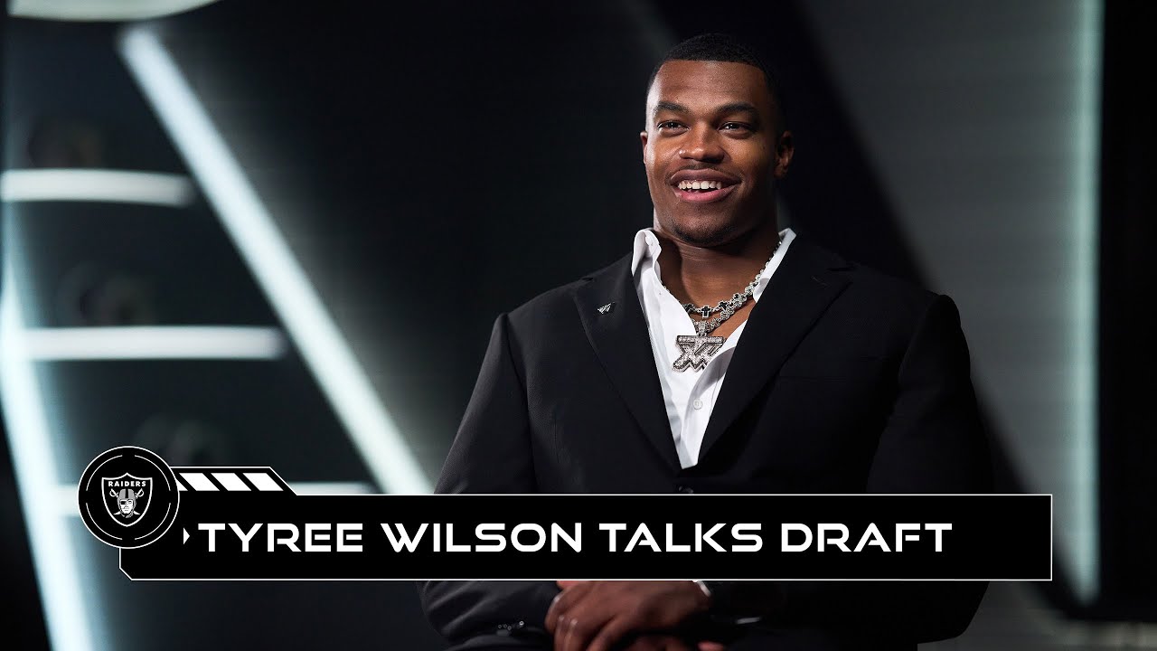 Tyree Wilson On Picking Up The Commissioner, Draft Night And More | 2023 Draft | Raiders