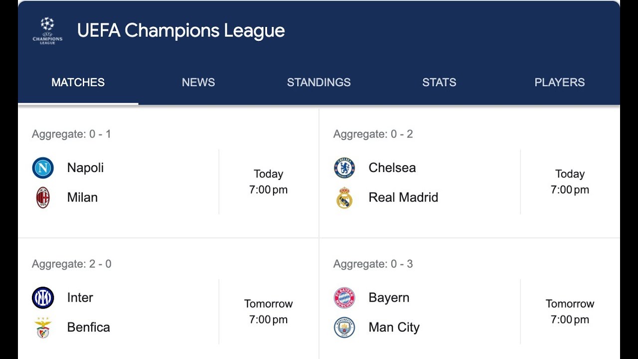 Uefa Champions League Predictions – Today’s Free Football Betting Tips!