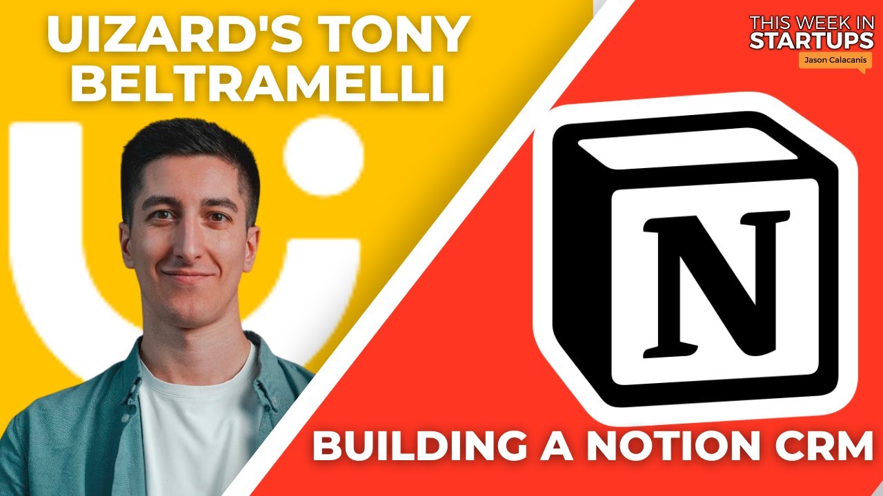 Uizard’s Tony Beltramelli On Text To Ui & Pmf + Building A Notion Crm W/ Kelly Schricker | E1722 | Startup News