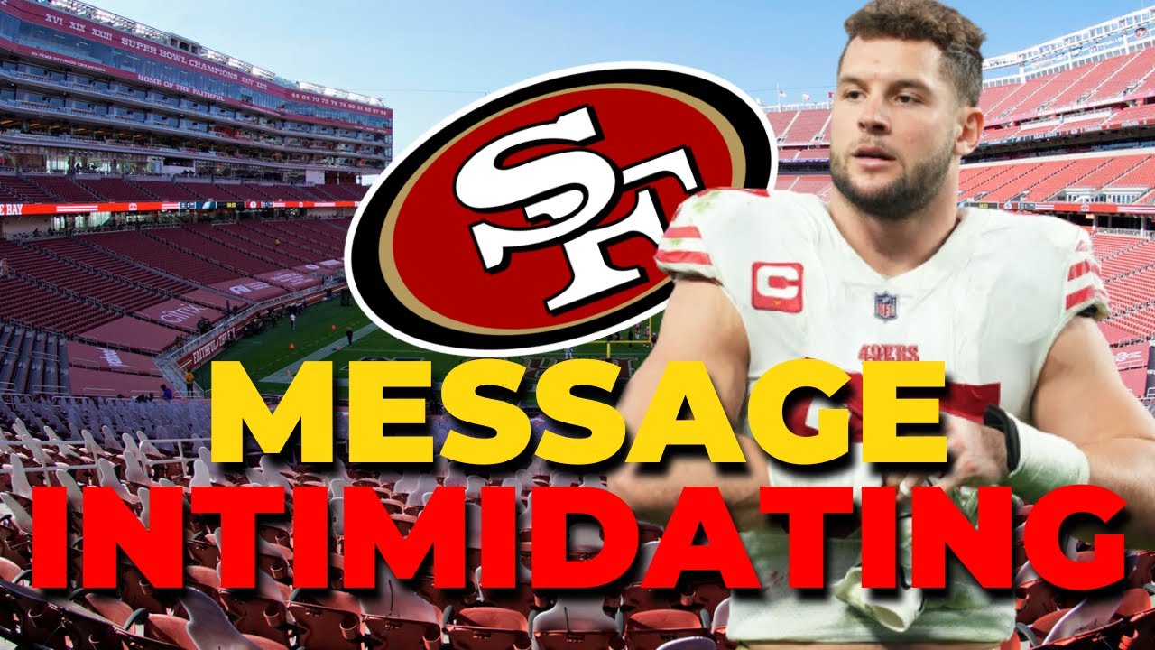 Urgent News! Intimidated! San Francisco 49ers News!