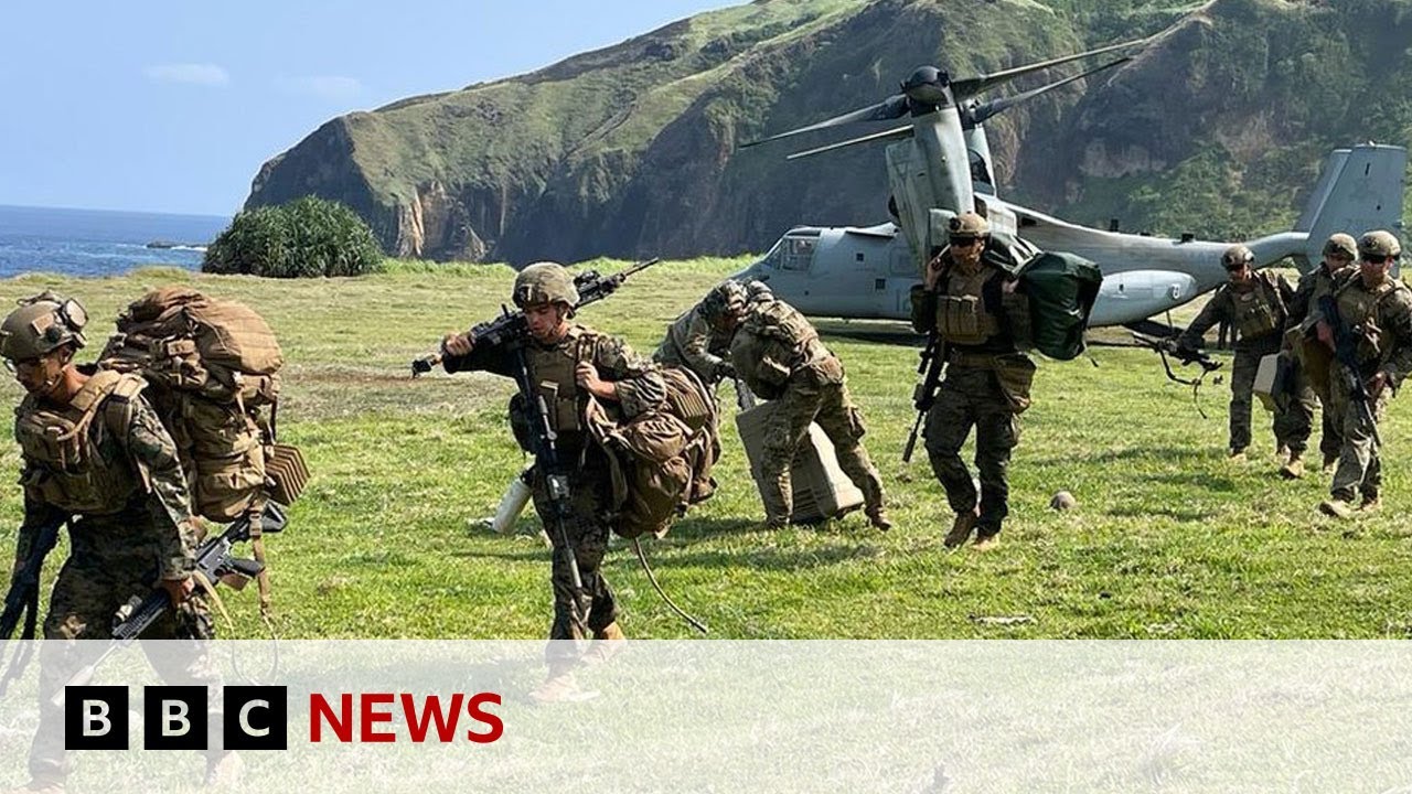 Us And Philippines Conclude Their Largest Ever Military Exercises – Bbc News