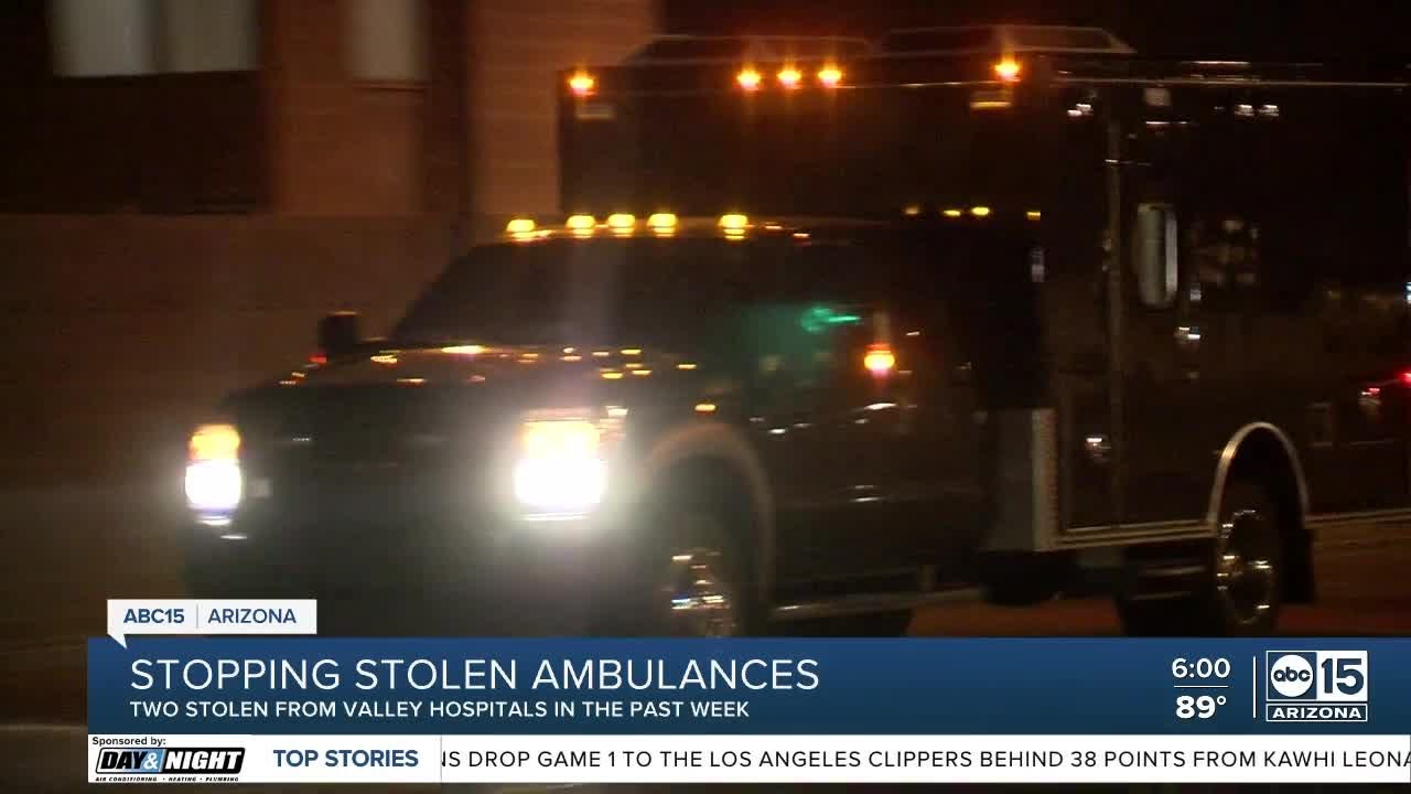 Valley Fire Departments Reassess Safety After Multiple Stolen Ambulances