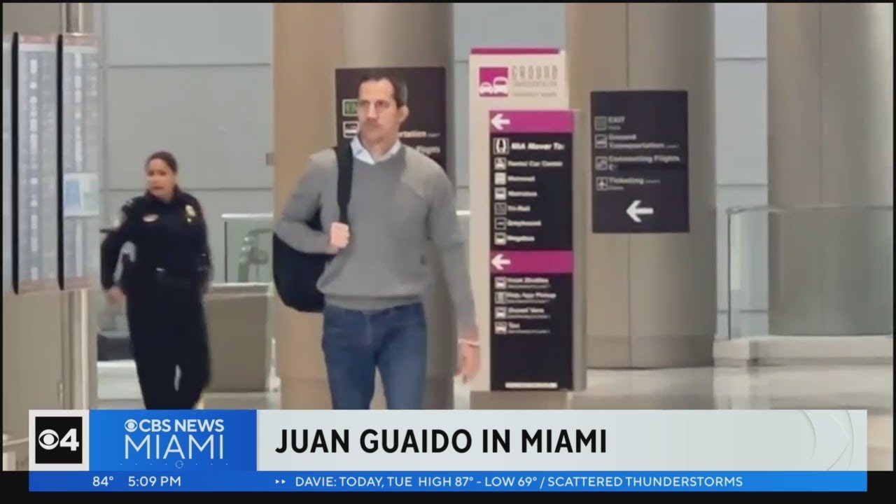 Venezuelan Opposition Leader Juan Guaido In Miami