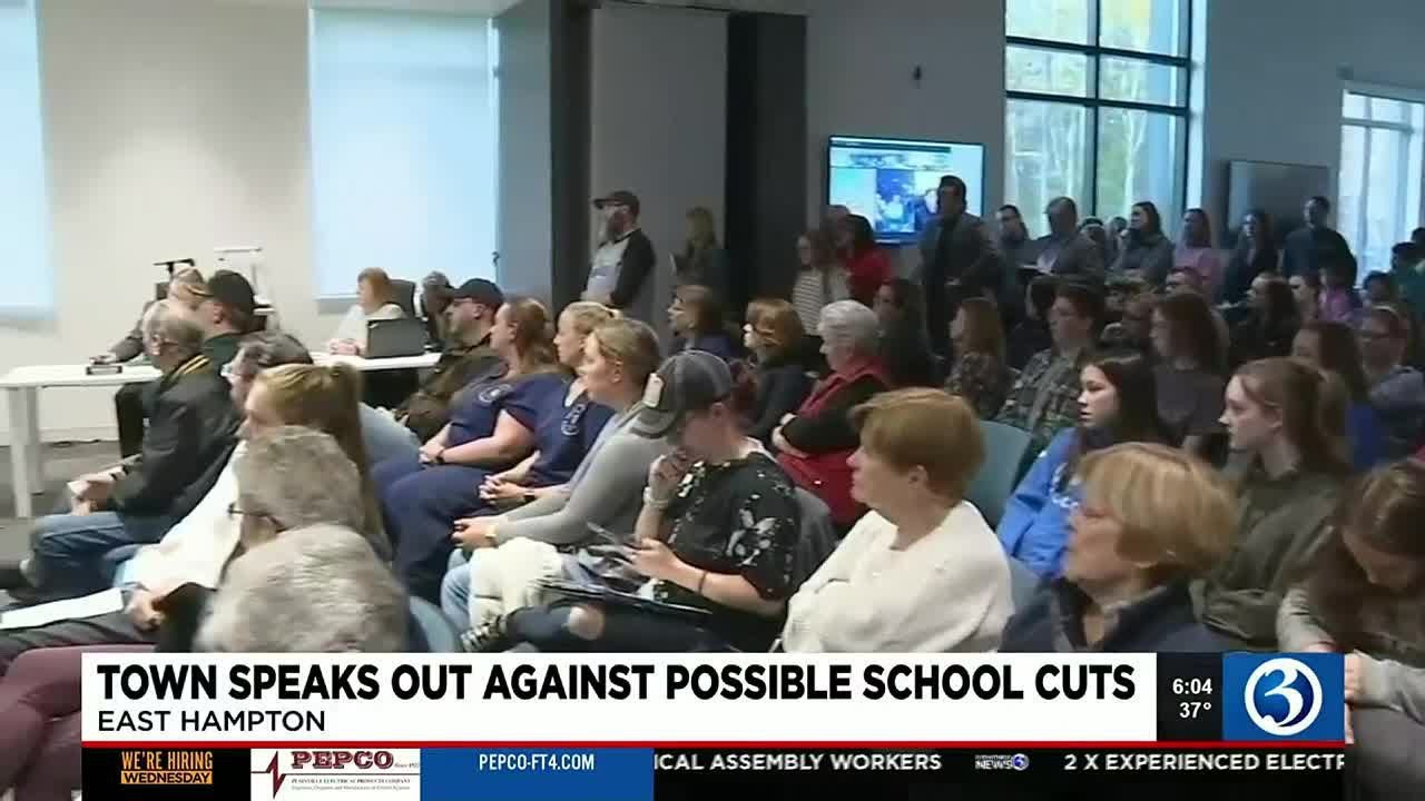 Video: East Hampton Residents Sound Off About Proposed School Budget Cuts