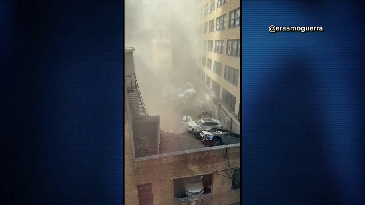 Video Shows Nyc Parking Garage Collapse That Killed 1, Injured 5 | Houston