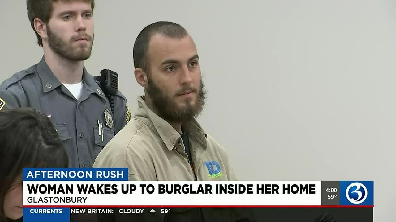 Video: Woman Wakes Up To Find Burglar In Her Home