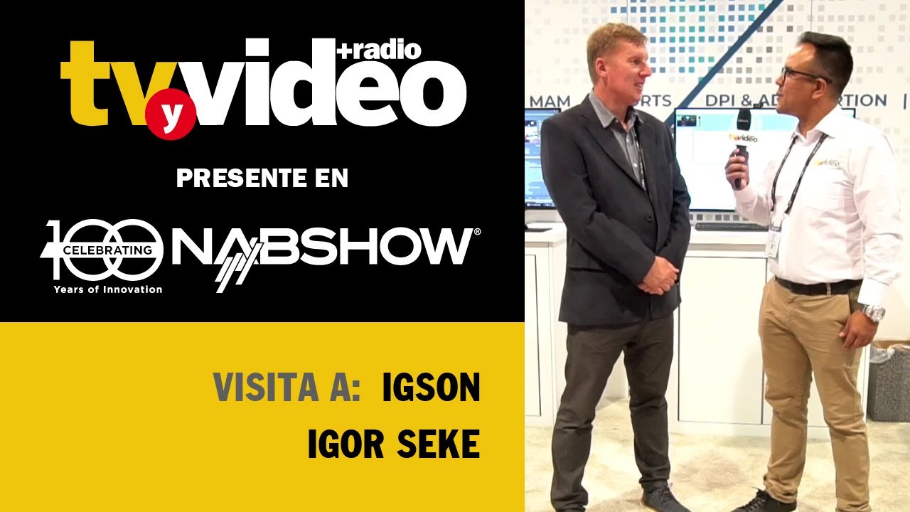 Visita A Igson Durante Nab Show Las Vegas 2023