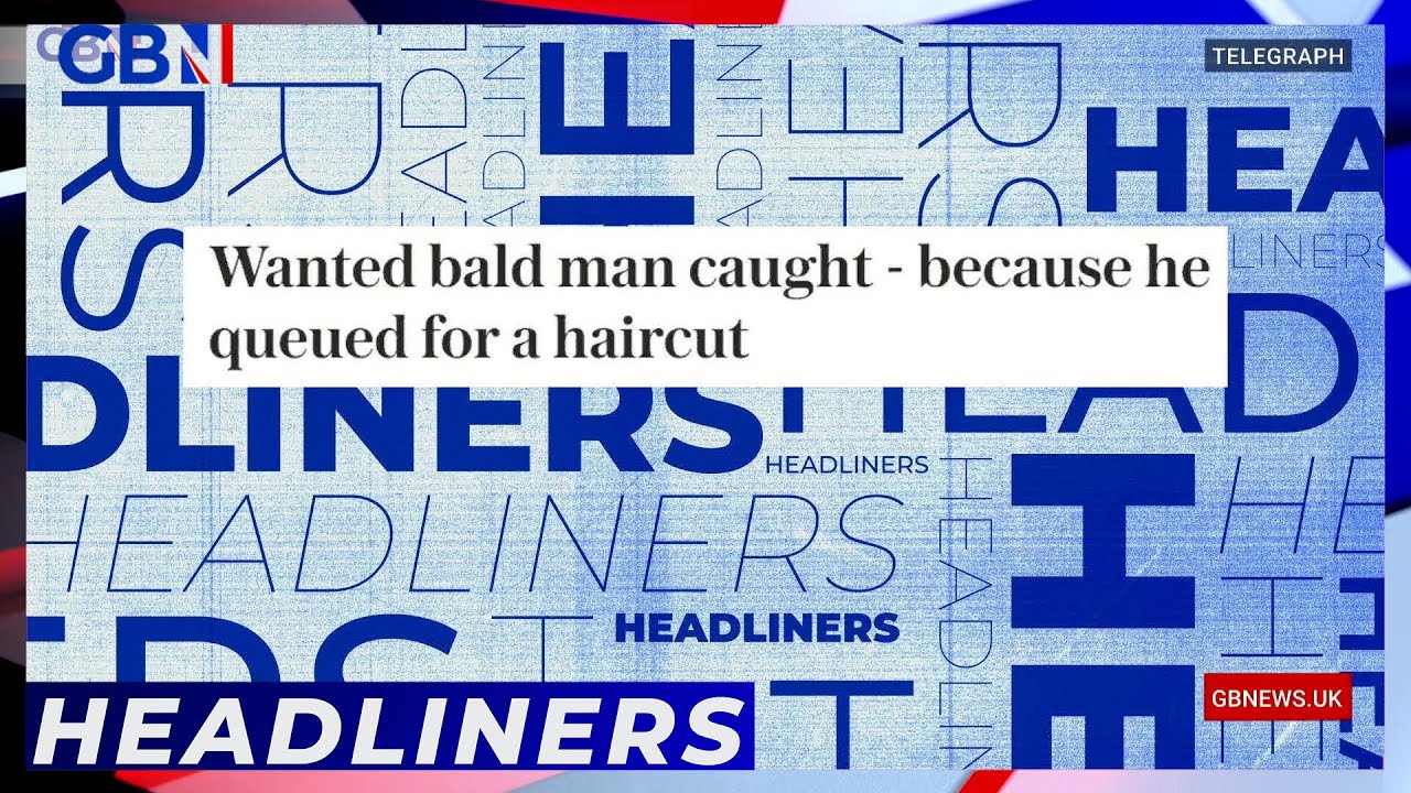 Wanted Bald Man Caught – Because He Queued For A Haircut | Headliners