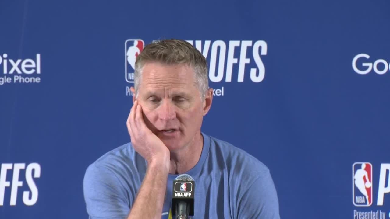 Warriors Coach Steve Kerr Speaks Out An Hour Before Game 7