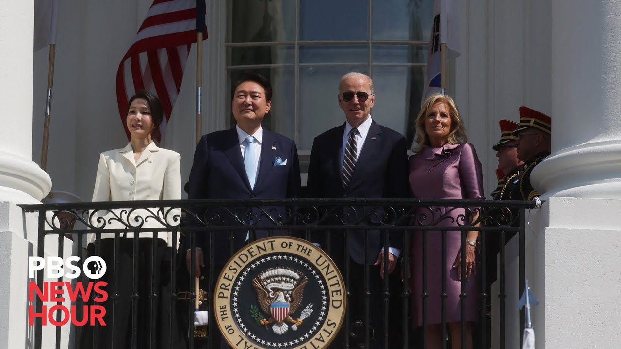 Watch: Biden And South Korean President Yoon Hold Bilateral Meeting In White House