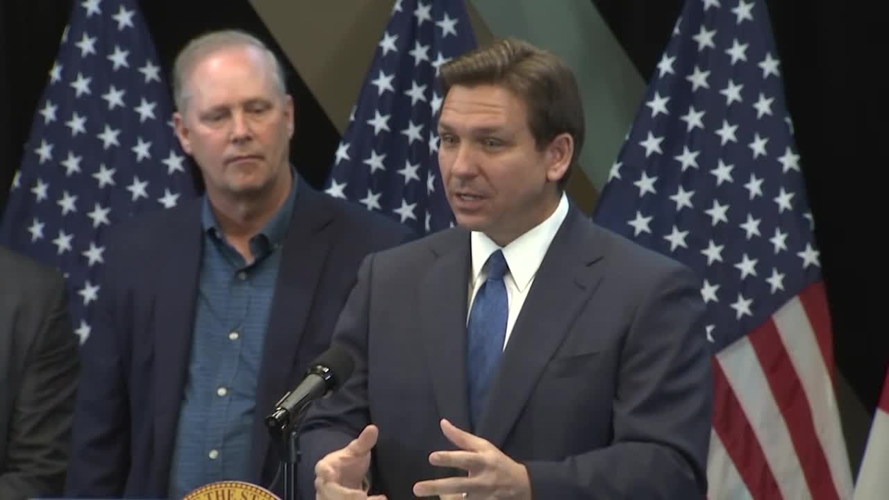 Watch: Desantis Ratchets Up Campaign Against Disney