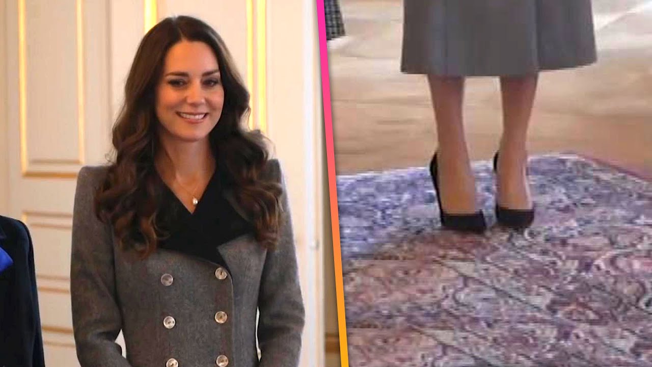 Watch Kate Middleton’s Stealthy ‘princess Shuffle’