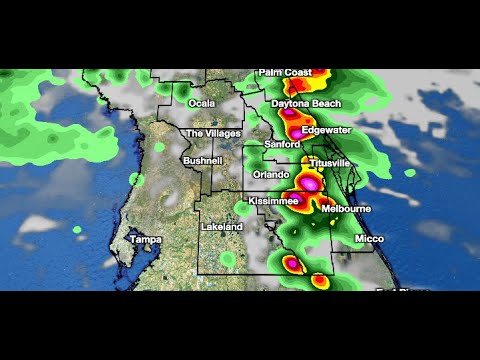 Watch Live: Severe Weather Threat Moving Through Florida (hail, Wind, Brief Tornado Possible)