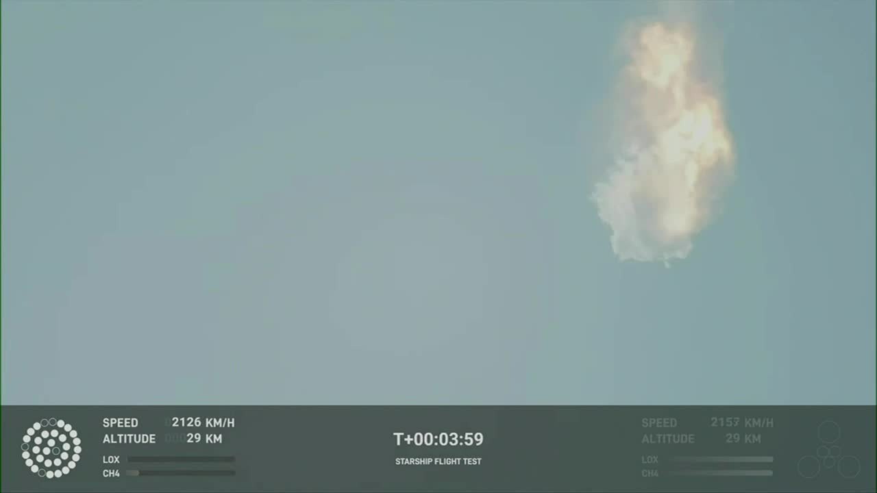 Watch: Spacex Starship Explodes During Initial Flight