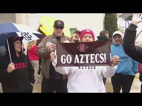 Welcome Home SDSU Aztecs!