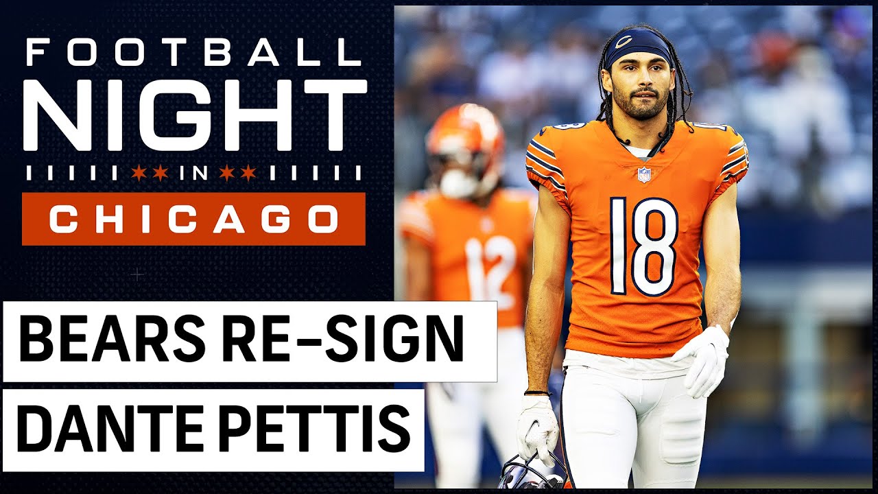 What Dante Pettis Re Signing With The Bears Means For Velus Jones’ Future