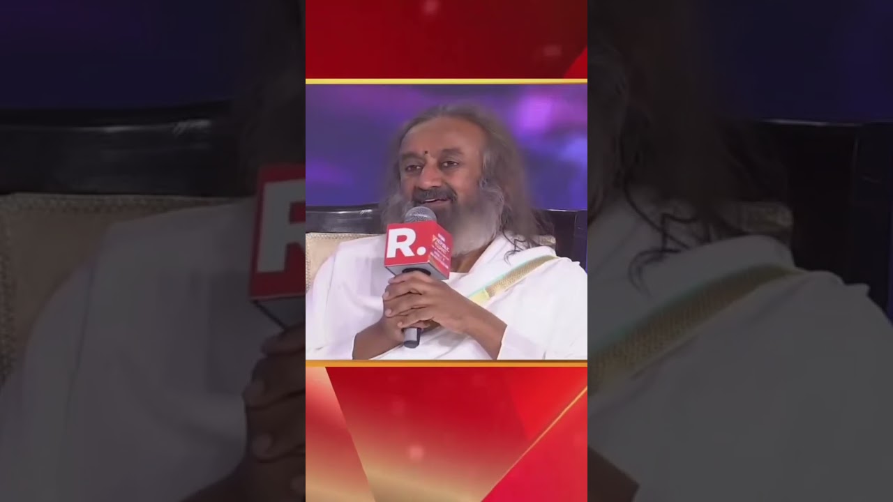 What Does Transformation Mean To Sri Sri Ravi Shankar | Republic Summit | #shorts