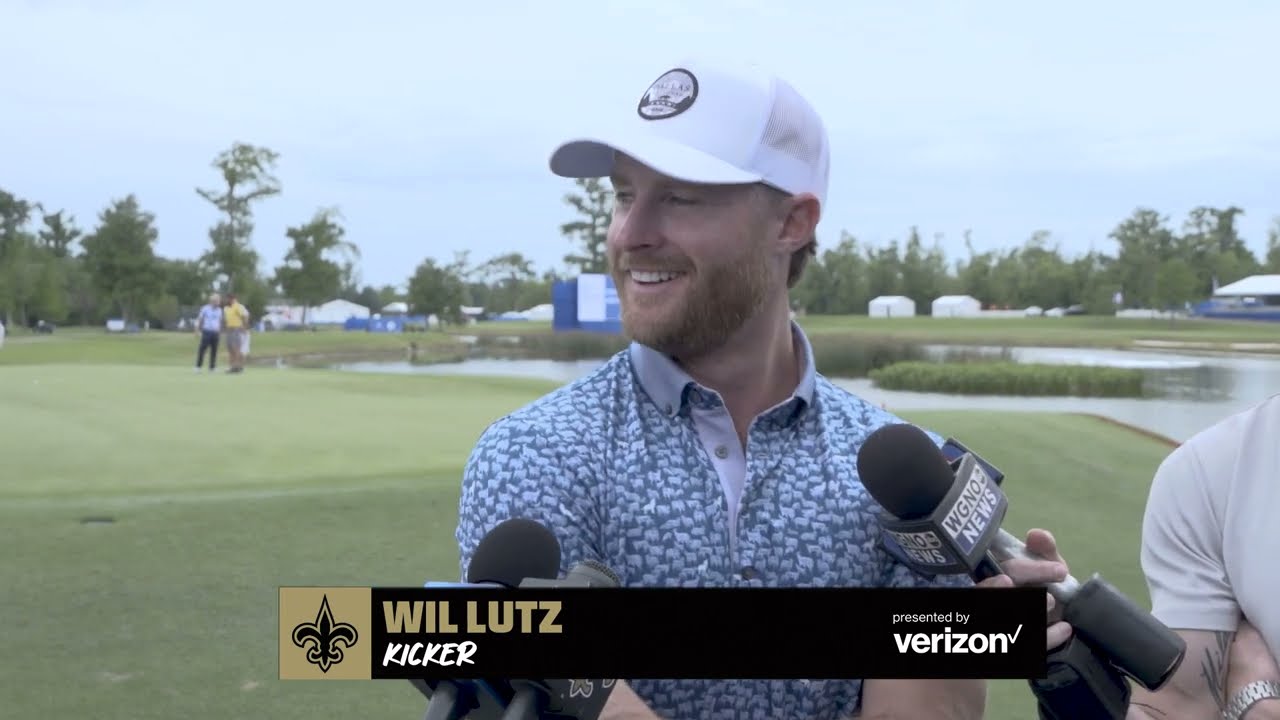 Wil Lutz On Offseason Improvements | 2023 Zurich Classic | Saints News