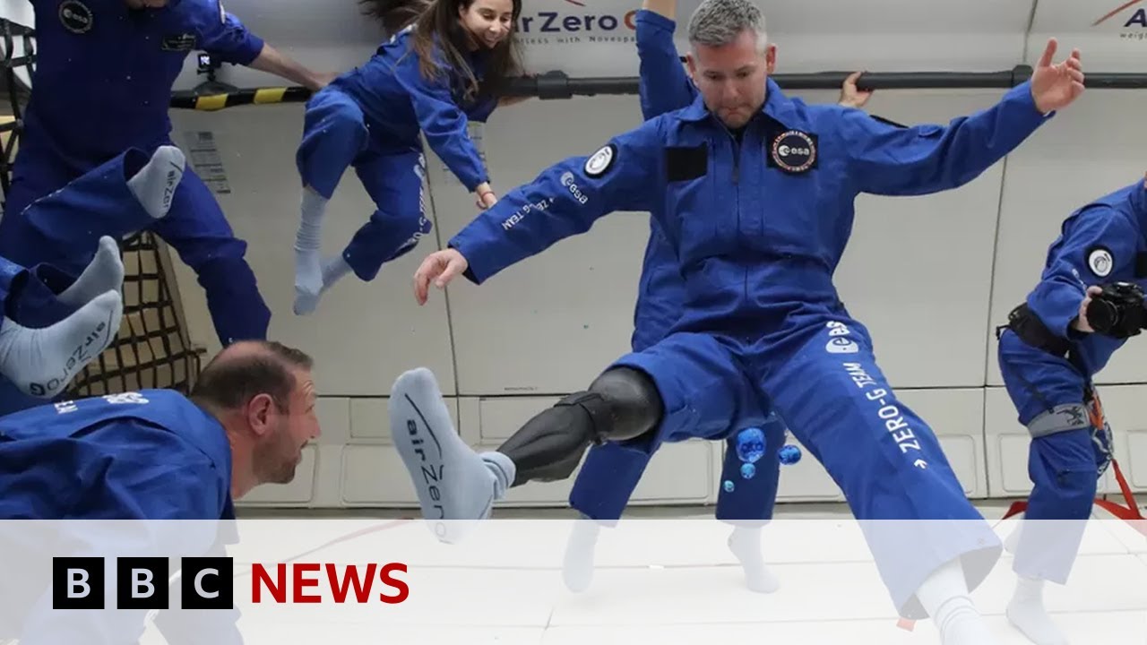 World’s First Disabled Astronaut Takes Part In Flying Exercise – Bbc News