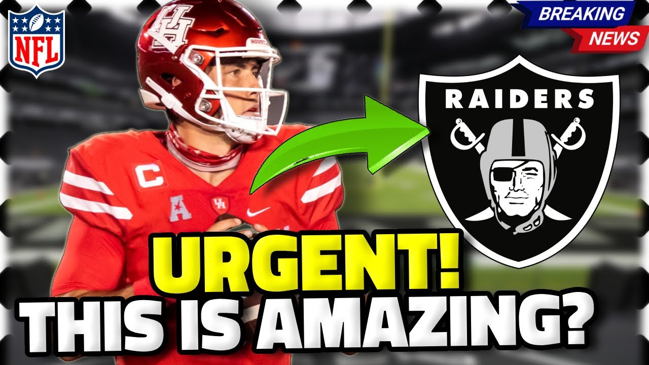 😱wow! This Is Good News! Good Player Coming? Las Vegas Raiders News! Las Vegas Raiders Update!