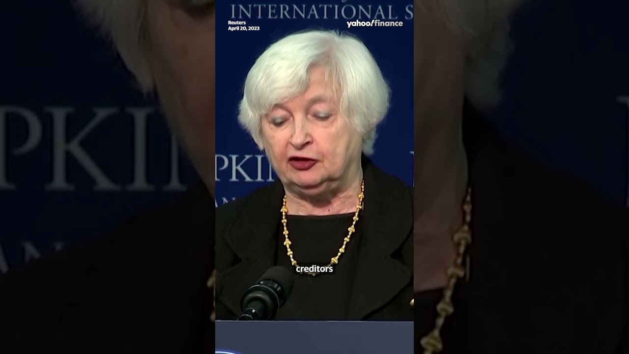 Yellen Calls Out China For Serving As ‘roadblock’ In Debt Restructuring Process #shorts