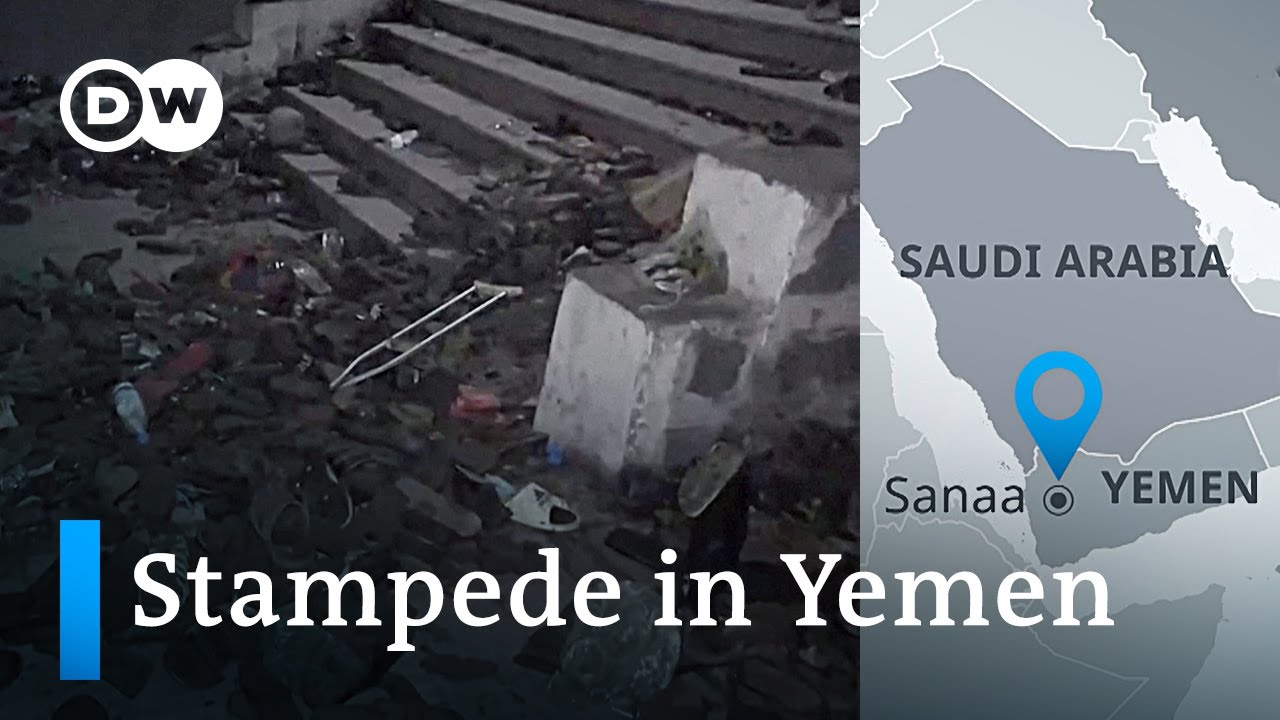 Yemen: Stampede Kills At Least 78, Injures Dozens In Sanaa | Dw News