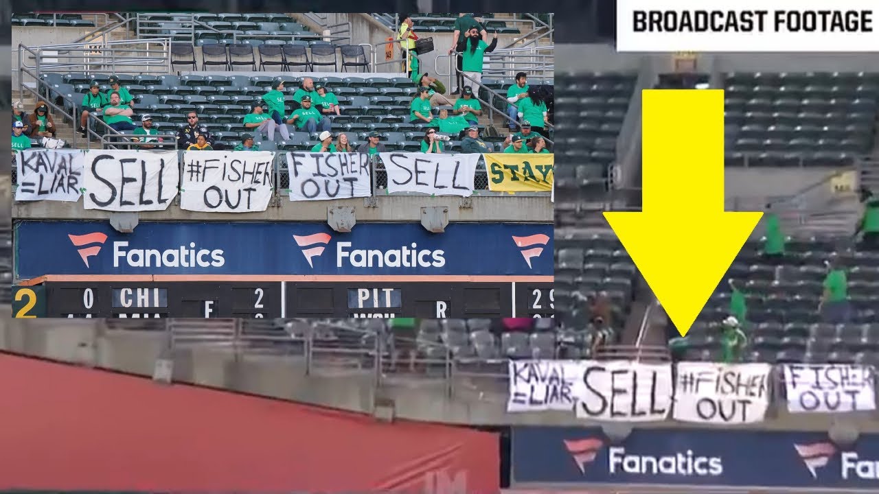 *yikes* Mlb Gets Caught Cropping Out A’s Fans Negative Signs