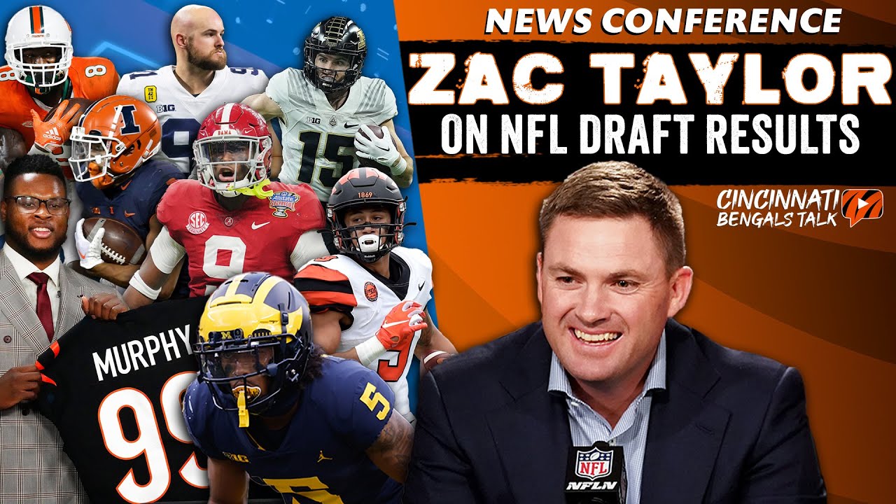 Zac Taylor On Bengals’ 2023 Nfl Draft Results, Joe Mixon’s Future, Jonah Williams And More