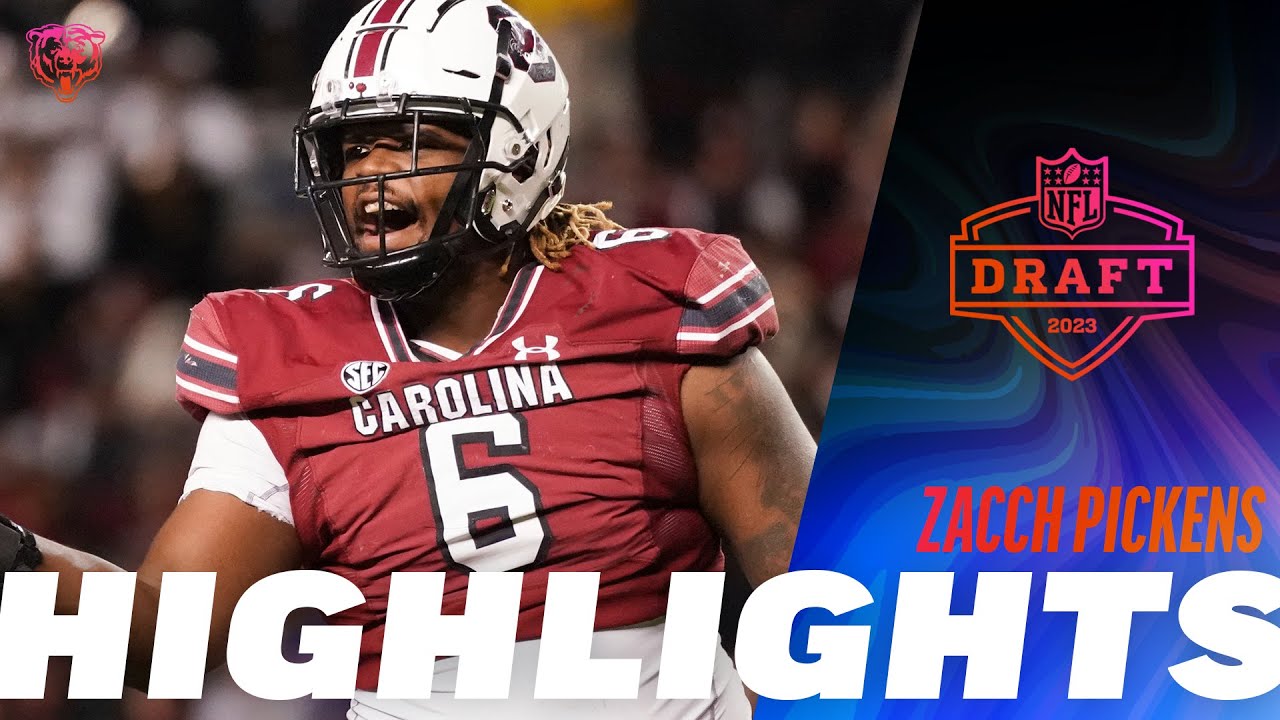 Zacch Pickens Highlights | Chicago Bears