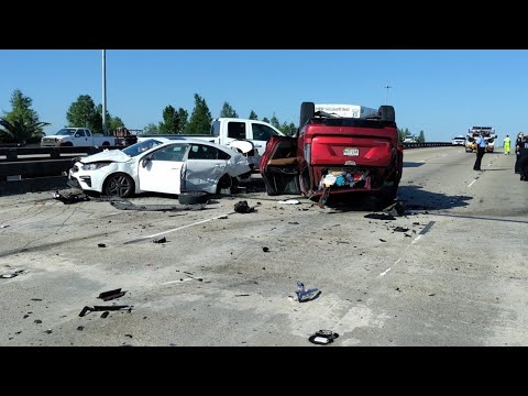 1 Dead, 5 Hurt In Multi Car Crash On Interstate 10 In New Orleans | New Orleans News