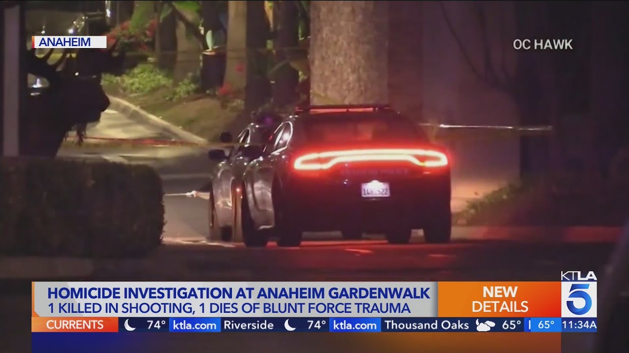 1 Shot, 1 Beaten In Fatal Melee At Anaheim Gardenwalk: Police