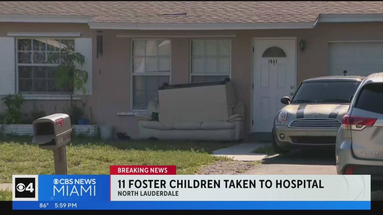 11 Foster Children Rushed To Hospital In Fort Lauderdale