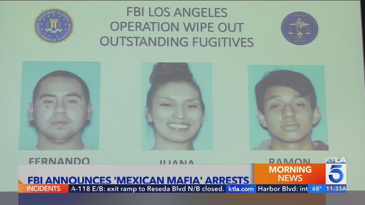 12 Arrested, Drugs, Guns Seized In ‘mexican Mafia’ Crackdown