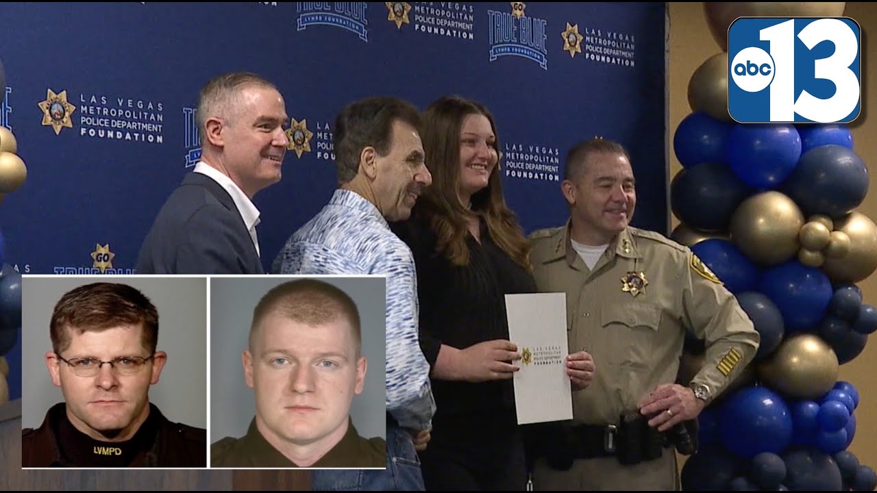 12 Children Of Las Vegas Police Officers Awarded $5,000 Memorial Scholarships