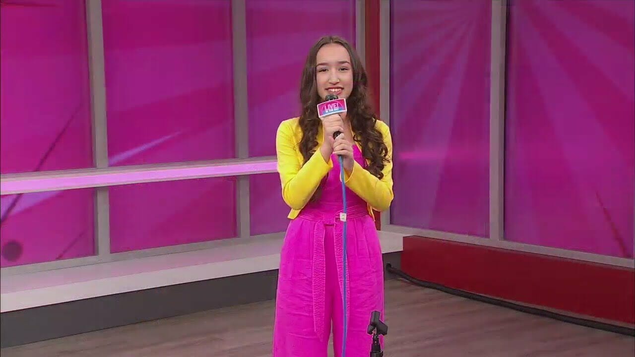 12 Year Old Actress And Singer Alliana Lili Yang Performance