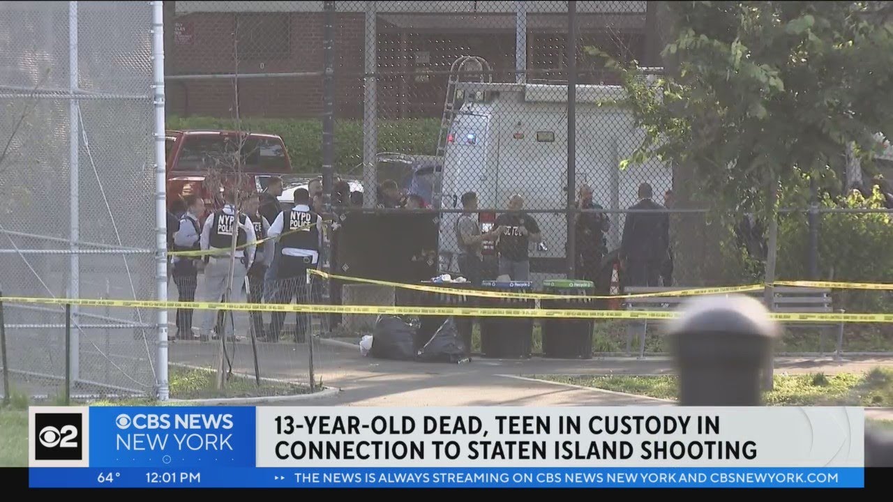 13 Year Old Dies After Basketball Court Shooting