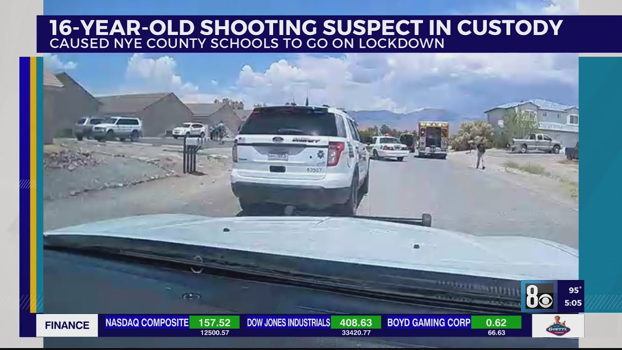 16 Year Old Arrested After Shooting In Nye County That Placed 2 Schools On Lockdown