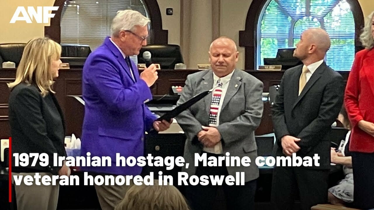 1979 Iranian Hostage, Marine Combat Veteran Honored In Roswell