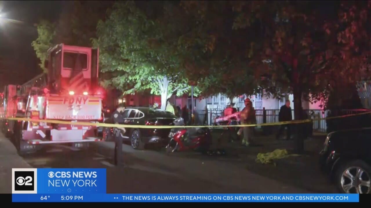 2 Dead After Suspicious Fire In East New York, Brooklyn