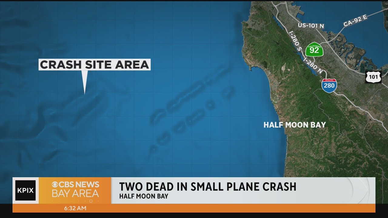 2 die in small plane crash off Half Moon Bay