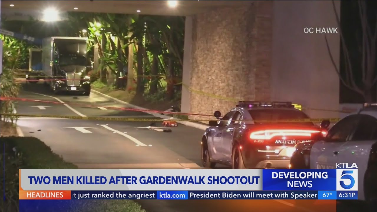 2 Men Dead After Shooting At Anaheim Gardenwalk