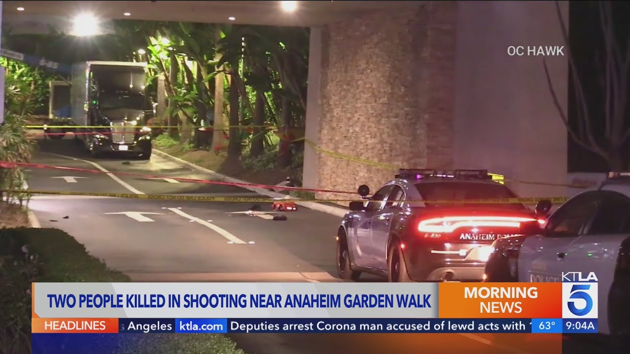 2 Men Found Dead After Shooting At Anaheim Gardenwalk