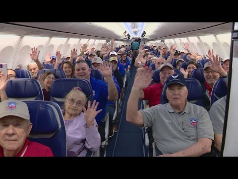 20 Veterans Received Hero’s Welcome At The San Antonio Airport Sunday